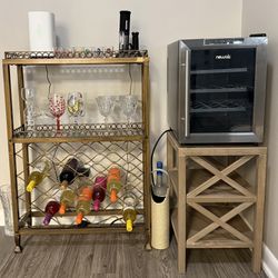 Bar with wine Fridge 