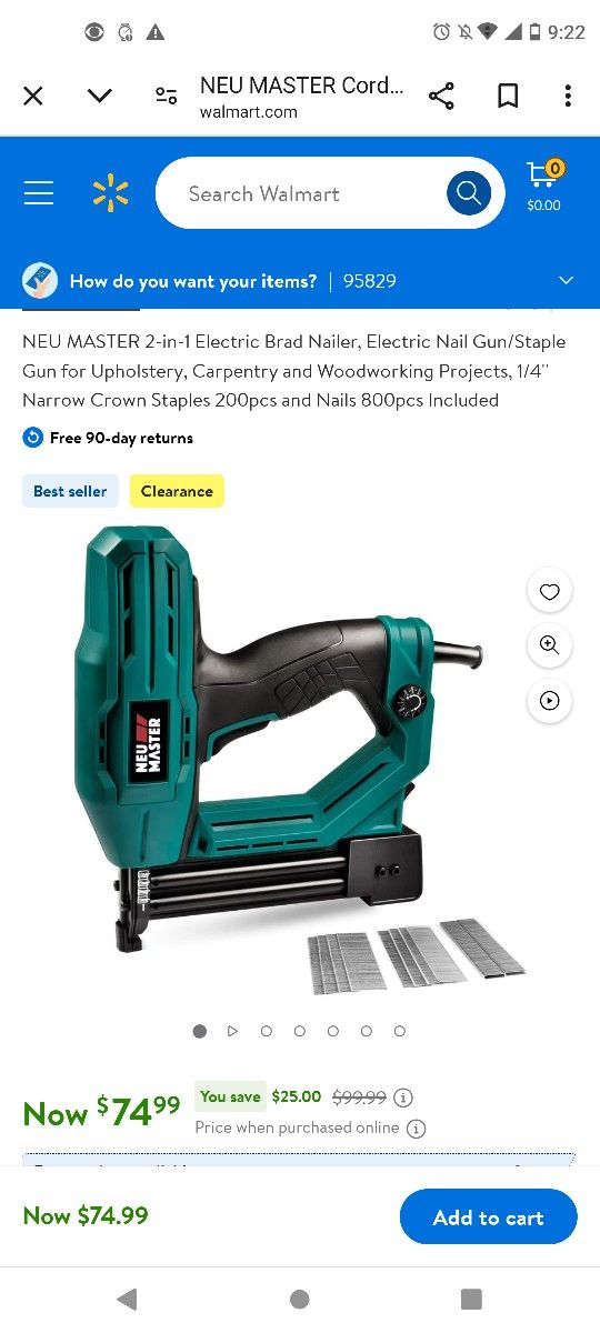NEU MASTER, Electric tacker
