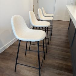 Set of 4 Kitchen Bar Stools
