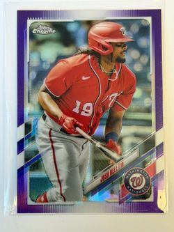 2021 Topps Chrome Update Purple Refractor #USC3 Josh Bell Washington Nationals