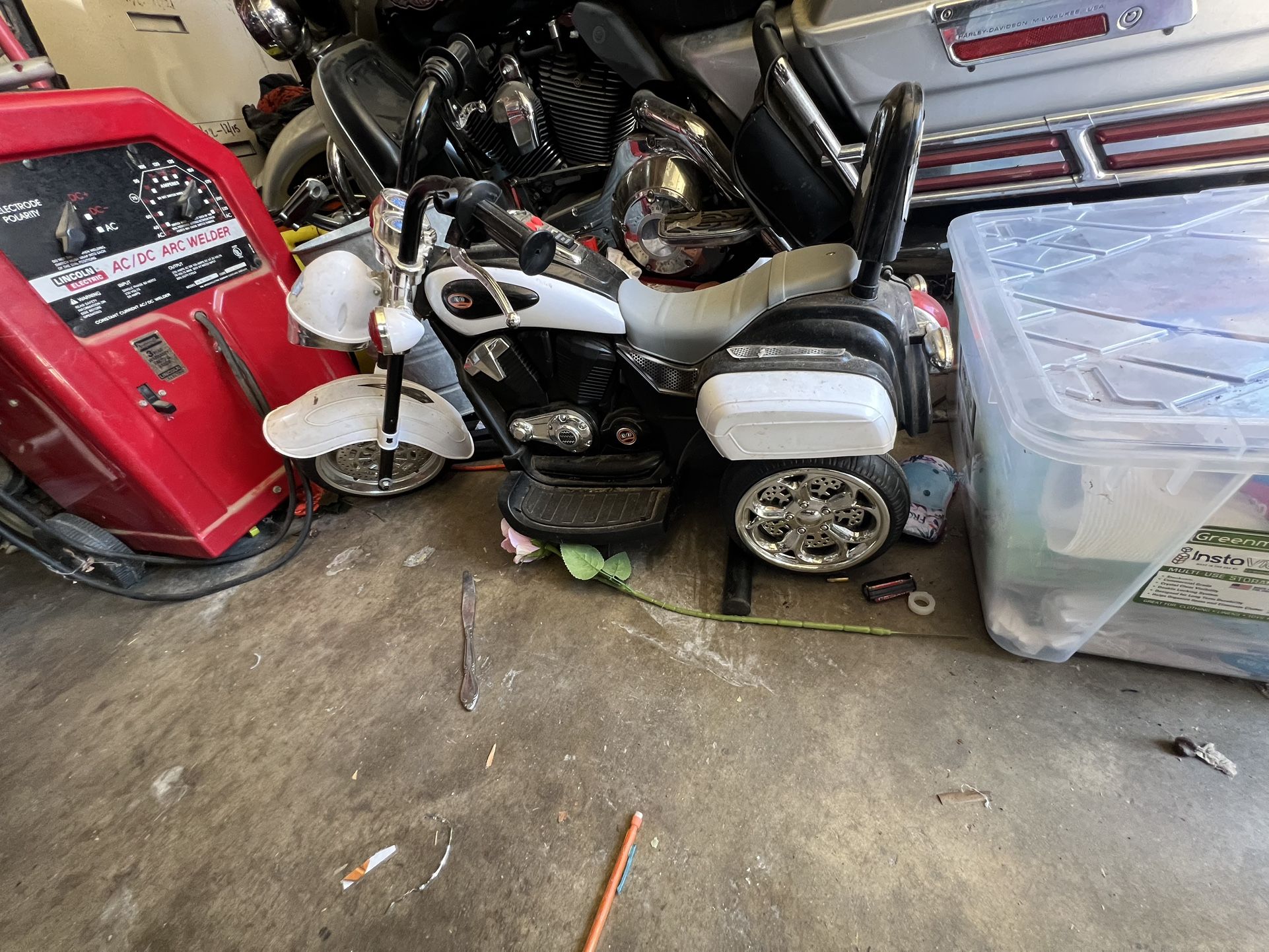Child’s Toy Harley Whiteb