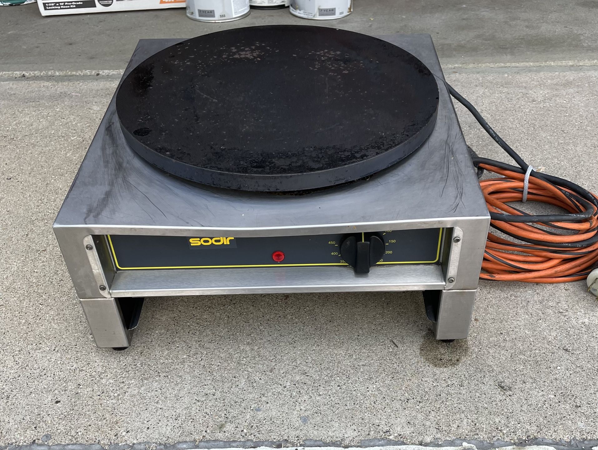 Electric Crepe Machine