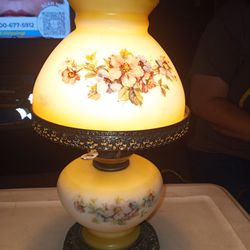 Antique Casting Company Rare Hurricane Lamp