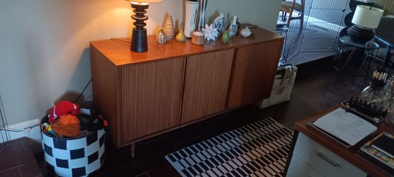 Vintage Teak Mid Century Sideboard