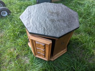 Side Table with storage