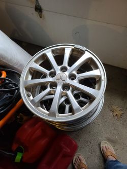 Mitsubishi Lancer 16inch Wheels And Tpms 2 Left