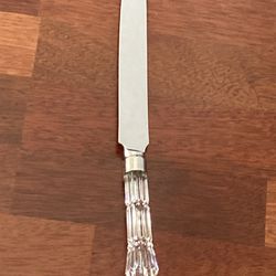 Waterford Crystal Carving Knife Stamped