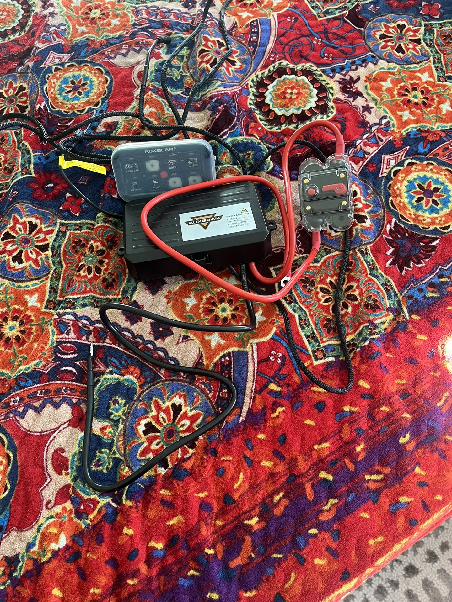 Auxbeam 8 Gang Switch Panel 