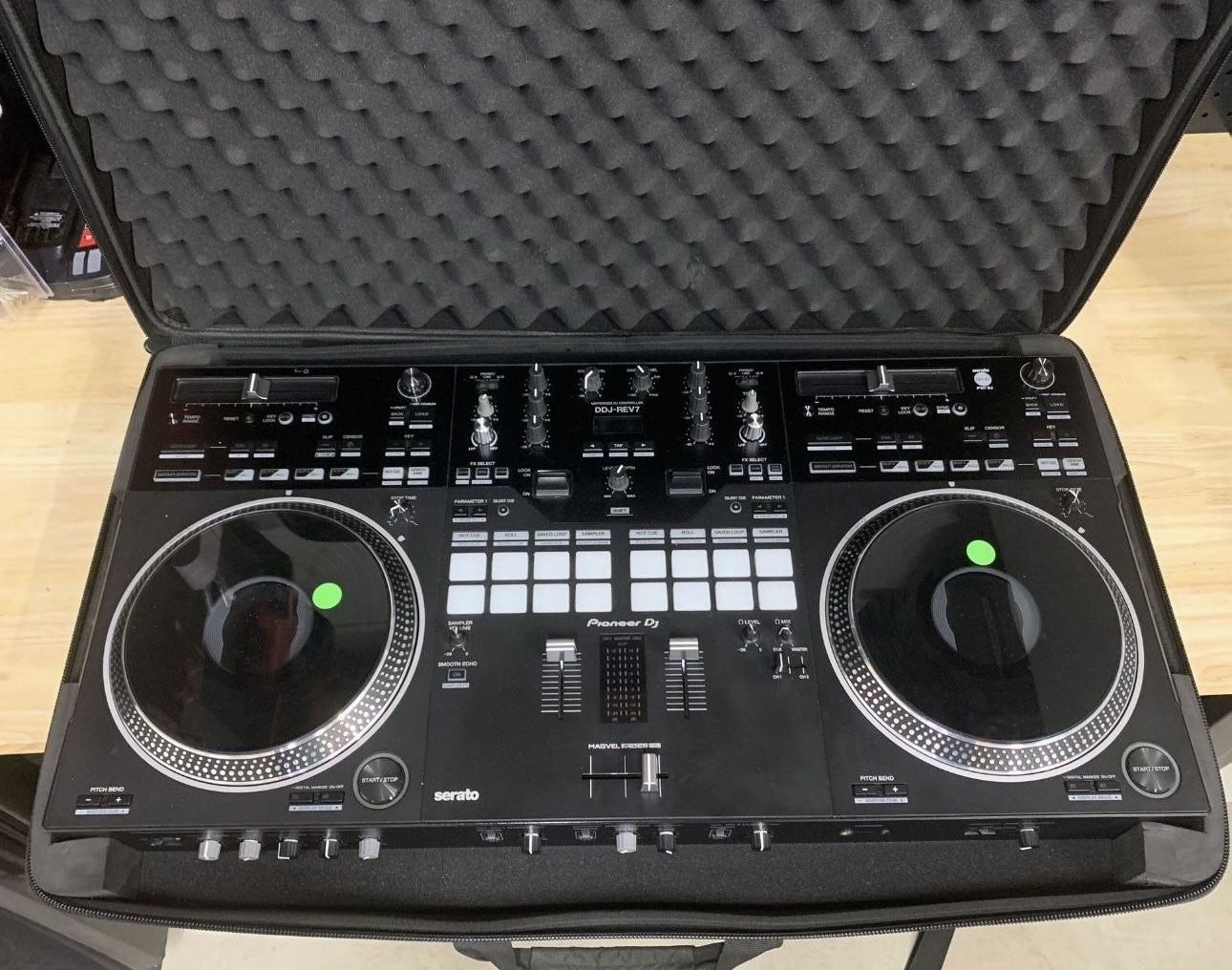 Pioneer DDJ-REV7 + Odyssey Case – $1500 FIRM
