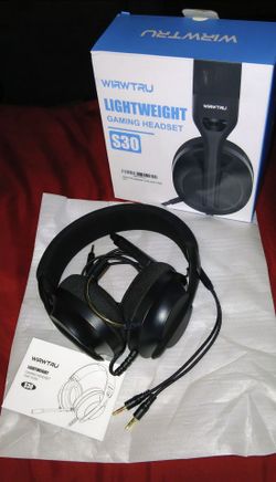 Light weight gaming headset