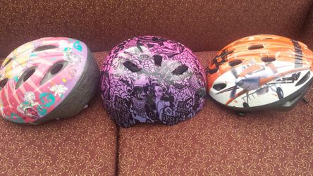 Bike helmets