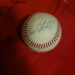 Paul O'Neil Autographed baseball