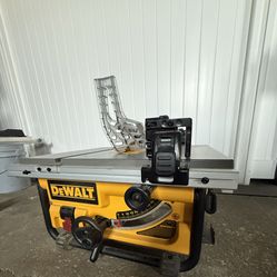 Dewalt 10” Table Saw 
