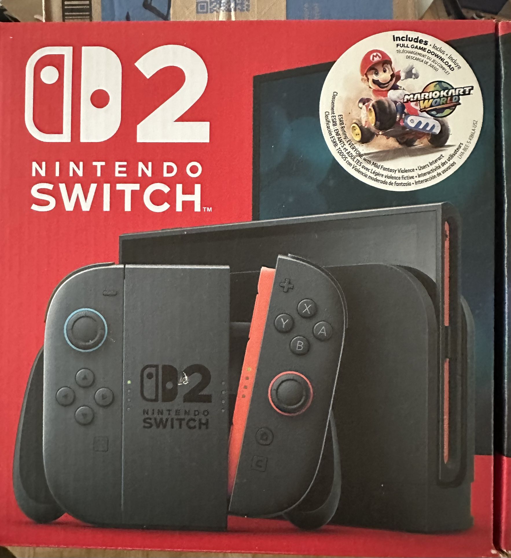 Nintendo Switch 2 Mario Kart World Bundle