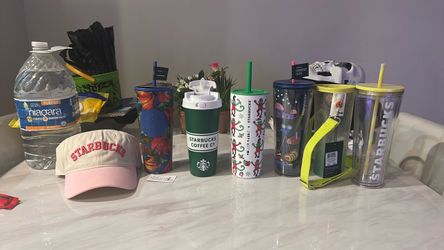 Starbucks Cups and Hat Bundle