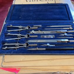 Vintage Drafting Set