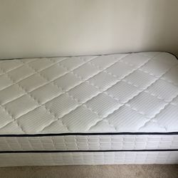 Living Spaces Revive Twin Mattress & Box Spring