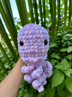 Crochet Octopus Plushie 