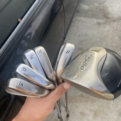 golf clubs right hand