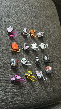 Halloween Straw Toppers