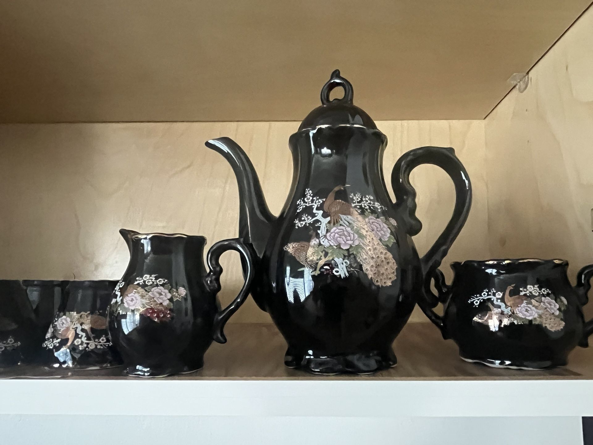 Musical vintage Japanese tea/coffee set