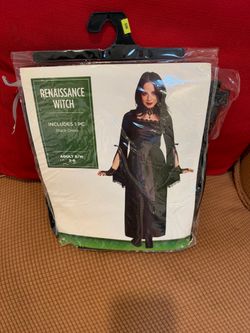Renaissance Witch Halloween Costume Adult S/M