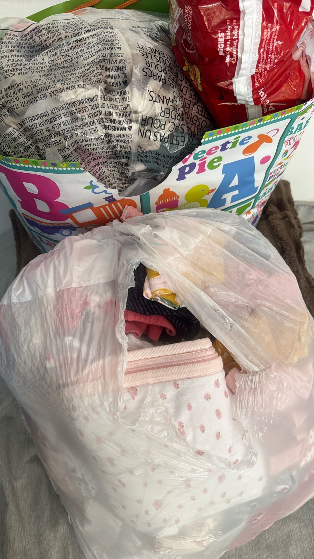 Baby girl clothes/diapers