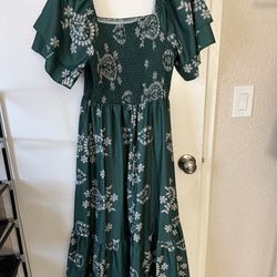 Green Dress XL