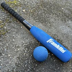 Franklin Sports MLB Kids Foam Baseball Bat + Ball Sets 