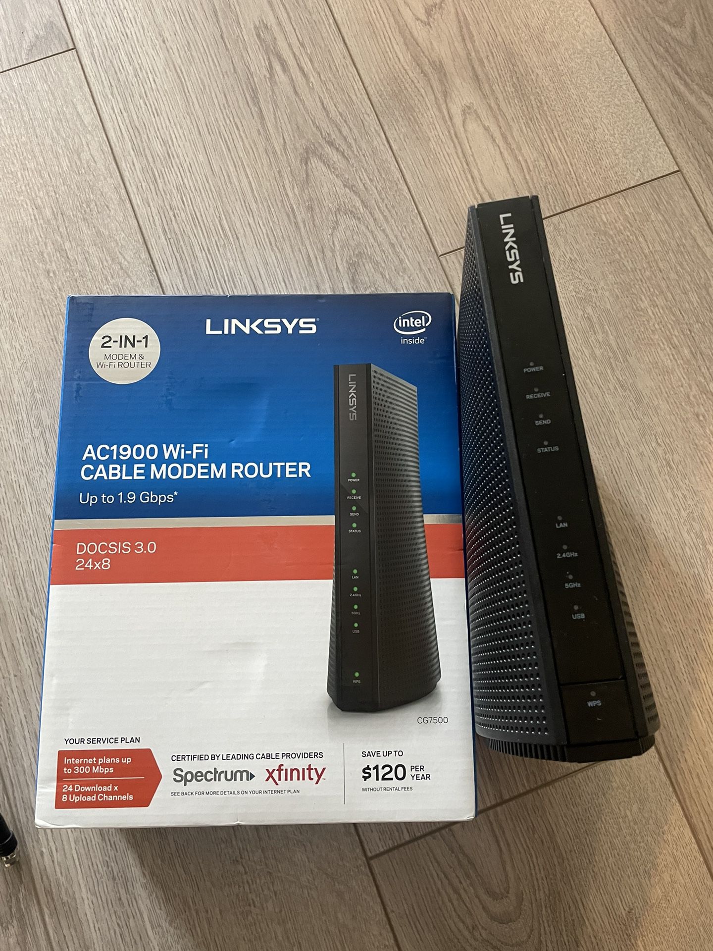 Linksys AC1900 Cable Modem Router