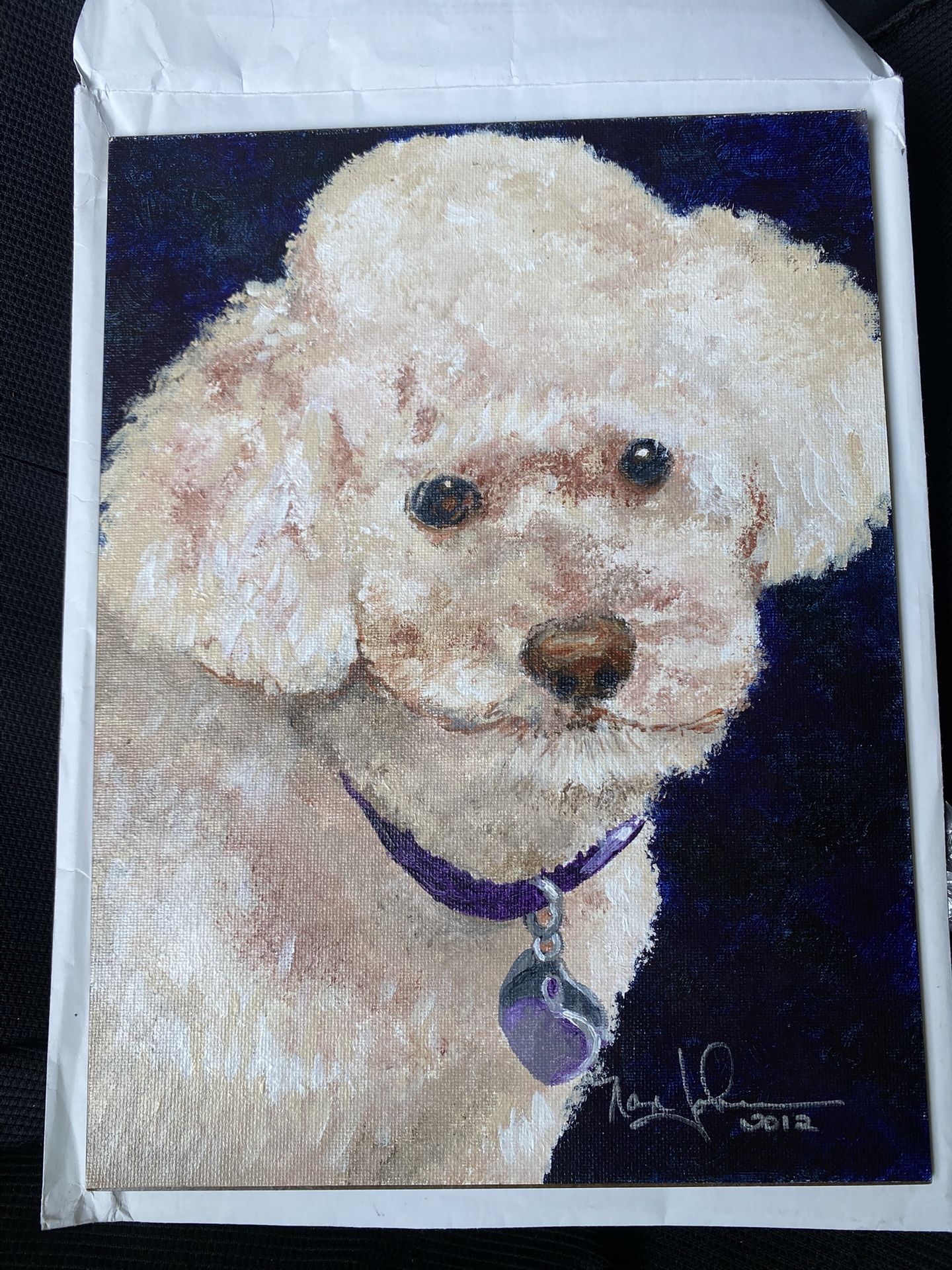 Puppy Painting Panel
