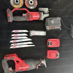 Craftsman Kit W/ Charger And Extra Blades 
