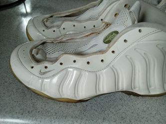Mike - Foamposites - White - * Men's Size 13*