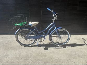 Beach Cruiser Bike with Basket