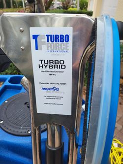 Turboforce TH40 12 Turbo Hybrid Spinner Tile Surface Cleaner Wand