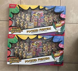 Pokemon Ascended Heroes Focused Fighters Premium Collection (Sam's Club) - ME: Ascended Heroes (ASA