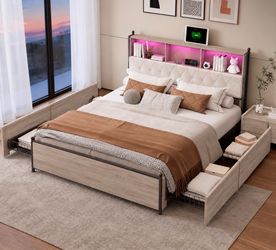 Queen size bed frame