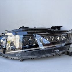 2018-2019 HONDA ACCORD LEFT LH DRIVER HEADLIGHT LED  AFTERMARKET USED #5093