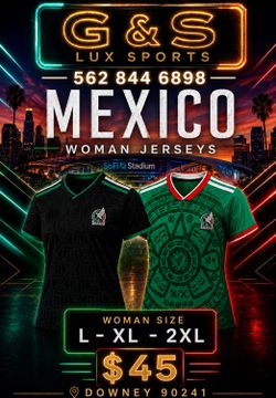 Mexico woman jersey