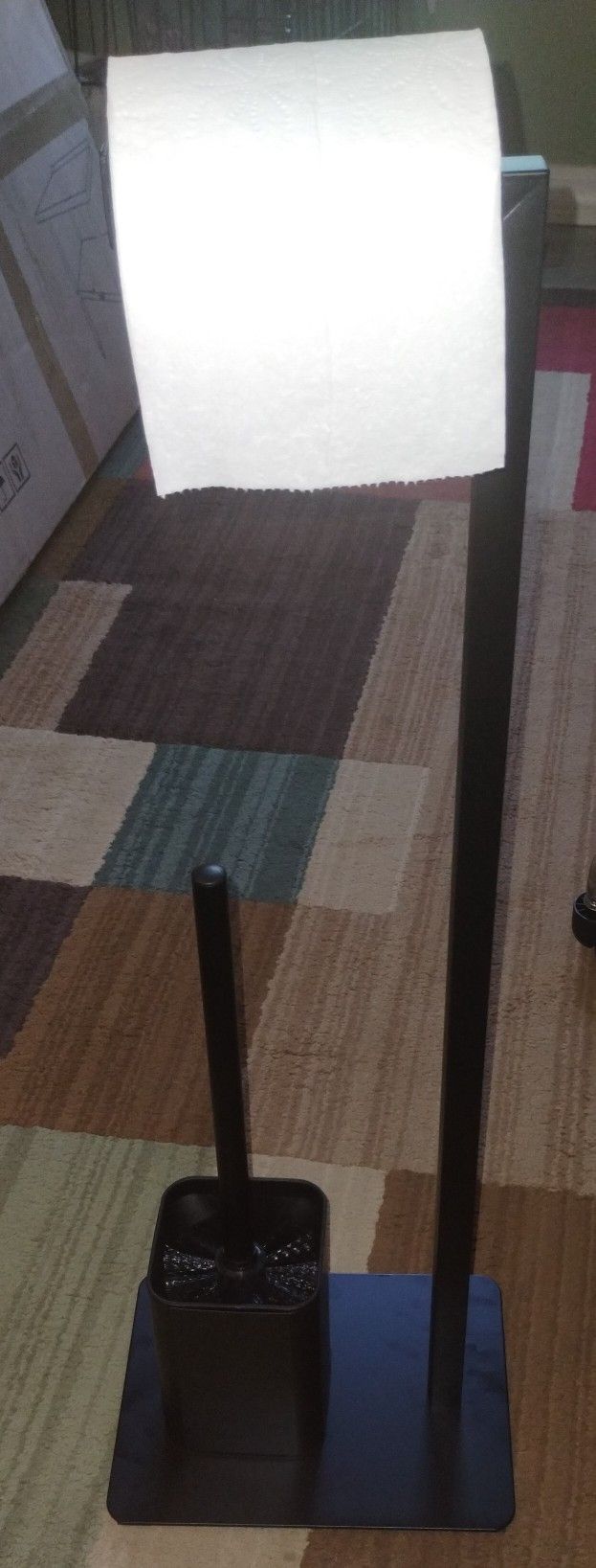 Toilet Brush And Paper Holder