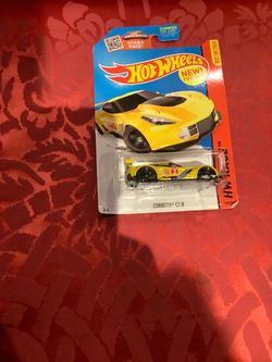 Hot Wheels Corvette C7.R Die-Cast Car