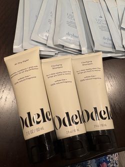 Odele Hair Products And Dry Bar Liquid Glass Bundle New
