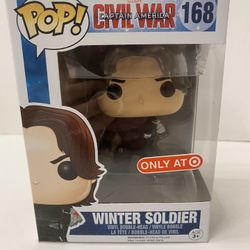 Funko Pop Marvel Winter Soldier Target Exclusive #168