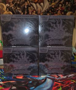 4 Pokemon Pitch Black ETBs