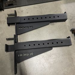 Rogue Saml-24 Monster Lite Safety Spotter Arms… Home Gym Fitness…. $100 Price is Firm!!!!