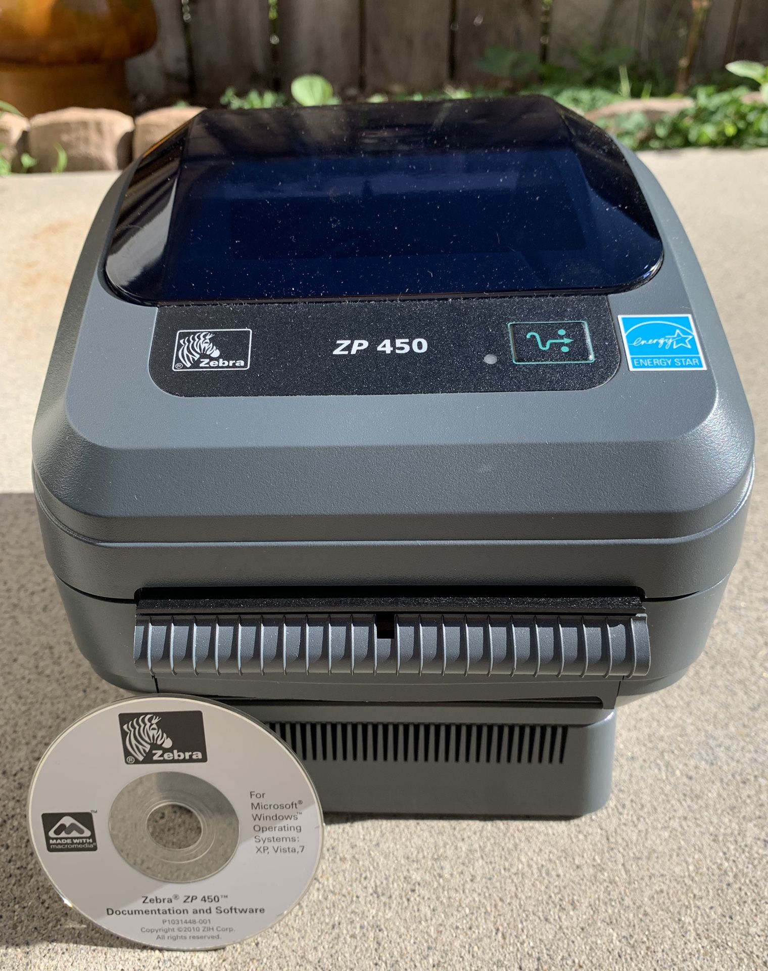 Zebra ZP 450 Thermal Label Printer