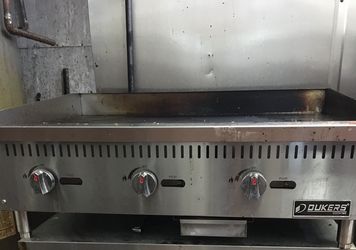 Gas Griddle (Dukers Cooking)
