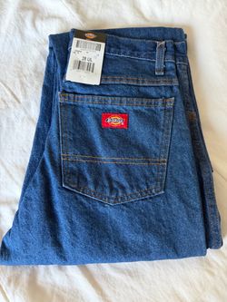 Dickies Jeans Men's  Blue Denim Workwear Style Pants New With Tags - different sizes