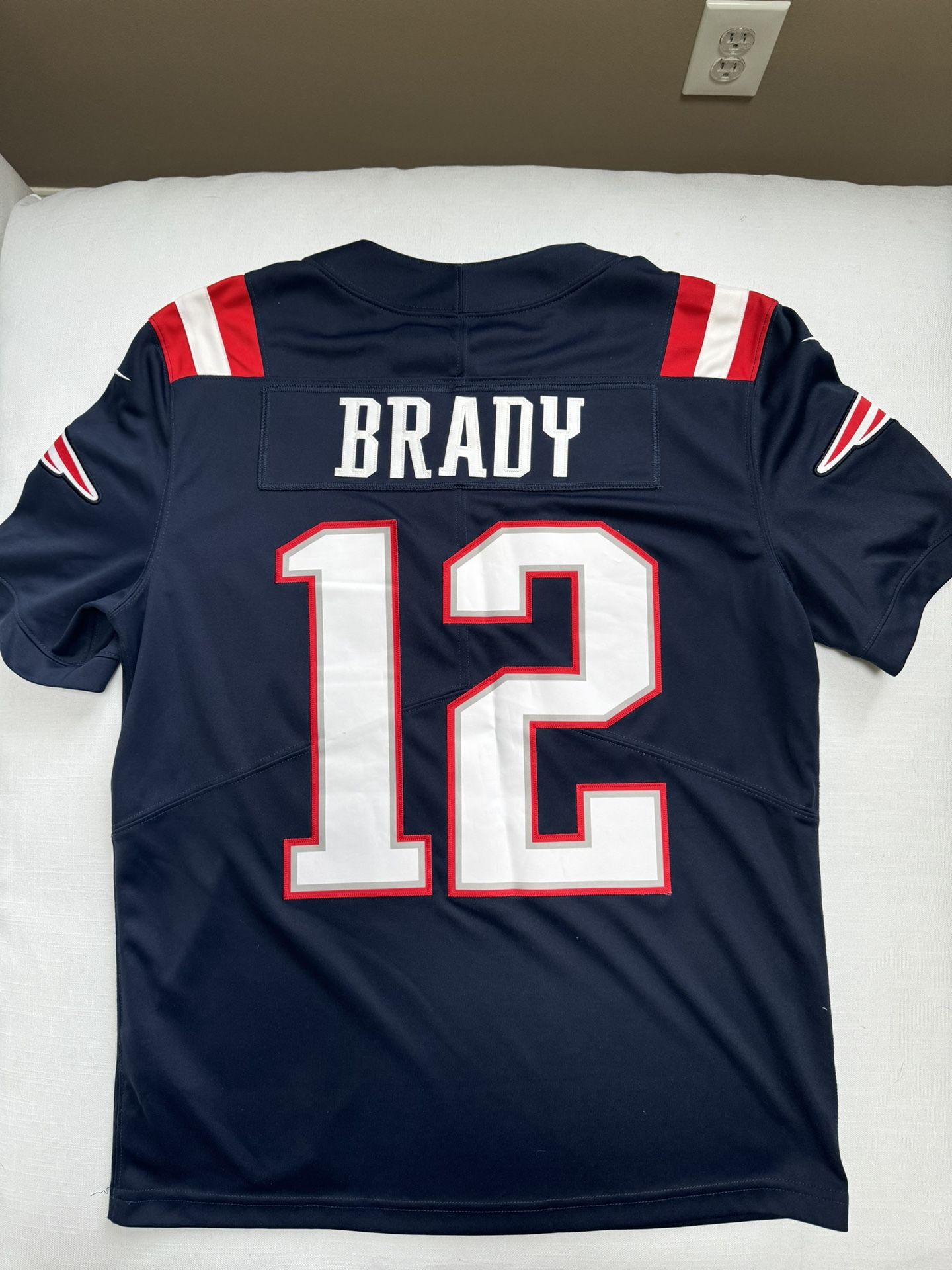 Nike Color Rush New England Patriots Tom Brady #12 Jersey - Size M