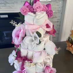 Simple Diaper Cakes - Shower Gift 